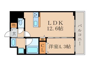 メゾンノワールの物件間取画像